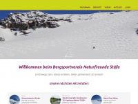 naturfreunde-staefa.ch Webseite Vorschau