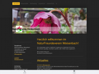 naturfreunde-weisenbach.de Webseite Vorschau