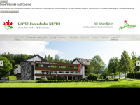 naturfreundehotel.at Webseite Vorschau