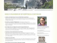 naturgaertner.ch Webseite Vorschau