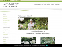 naturgarten-kretschmer.de Webseite Vorschau