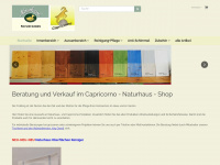naturhaus-shop.de Webseite Vorschau
