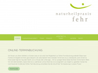 naturheilpraxis-fehr.ch Webseite Vorschau