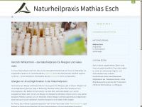 naturheilpraxis-esch.de Webseite Vorschau