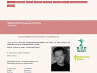 naturheilpraxis-homma.de Webseite Vorschau