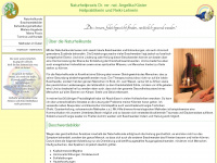 naturheilpraxis-kuester-lehnitz.de Webseite Vorschau