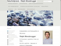 naturheilpraxis-moosbrugger.de Webseite Vorschau