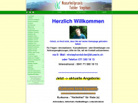 naturheilpraxis-tobler.ch Webseite Vorschau
