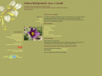 naturheilpraxiszurlinde.ch Webseite Vorschau