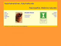 naturheiltherapie.ch Webseite Vorschau