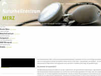 naturheilzentrum-merz.de Webseite Vorschau