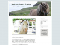 naturhuf.ch Webseite Vorschau