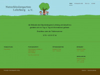 naturkindergarten-lehrberg.de Webseite Vorschau