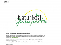 naturkost-jumpertz.de Webseite Vorschau