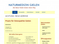 naturmedizin-gielen.ch Webseite Vorschau