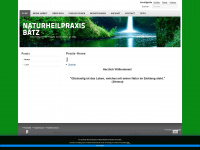 naturopathie-baetz.de Webseite Vorschau