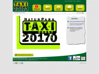 naturparktaxi.at Webseite Vorschau