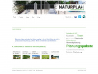 naturplan.at Webseite Vorschau