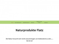 naturprodukte-flatz.at Webseite Vorschau
