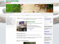 natursteine-rath.at Webseite Vorschau