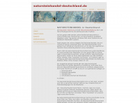 natursteinhandel-deutschland.de Webseite Vorschau