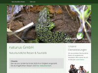 naturus.ch Webseite Vorschau