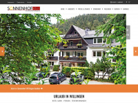 sonnenhof-willingen.de Webseite Vorschau