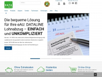dataline.de Webseite Vorschau