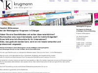 krugmann-werbeagentur.de Webseite Vorschau