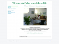 willmann-faller-immo.de Webseite Vorschau