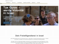 dienste-in-israel.de Webseite Vorschau