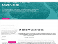bpw-saarbruecken.de Webseite Vorschau