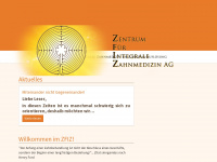 zfiz.ch Webseite Vorschau