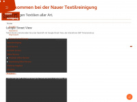 nauer-textilreinigungen.ch Webseite Vorschau