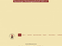 naumburger-weinbaugesellschaft.de Webseite Vorschau