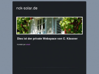 nck-solar.de Thumbnail
