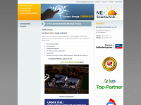 ne-solartechnik.de Webseite Vorschau