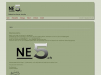 ne5.ch Webseite Vorschau