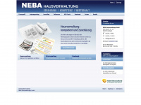 neba-hv.de Webseite Vorschau