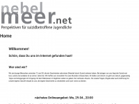 nebelmeer.net Webseite Vorschau
