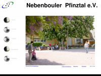 nebenbouler-pfinztal.de Webseite Vorschau