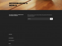 necromancer.at Webseite Vorschau