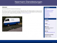 neermann-dienstleistungen.de Webseite Vorschau