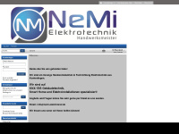 nemi-elektroland.de Webseite Vorschau