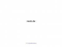 neob.de Webseite Vorschau
