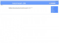 neoinean.de Webseite Vorschau