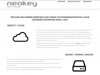neokey.de Webseite Vorschau
