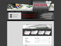 neon-digitaldruck.de Webseite Vorschau