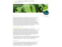 neophytenberatung.ch Webseite Vorschau