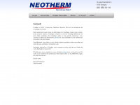 neotherm.ch Webseite Vorschau